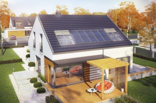 Projekt domu Edgar II G2 ENERGO PLUS – komfort + energooszczędność